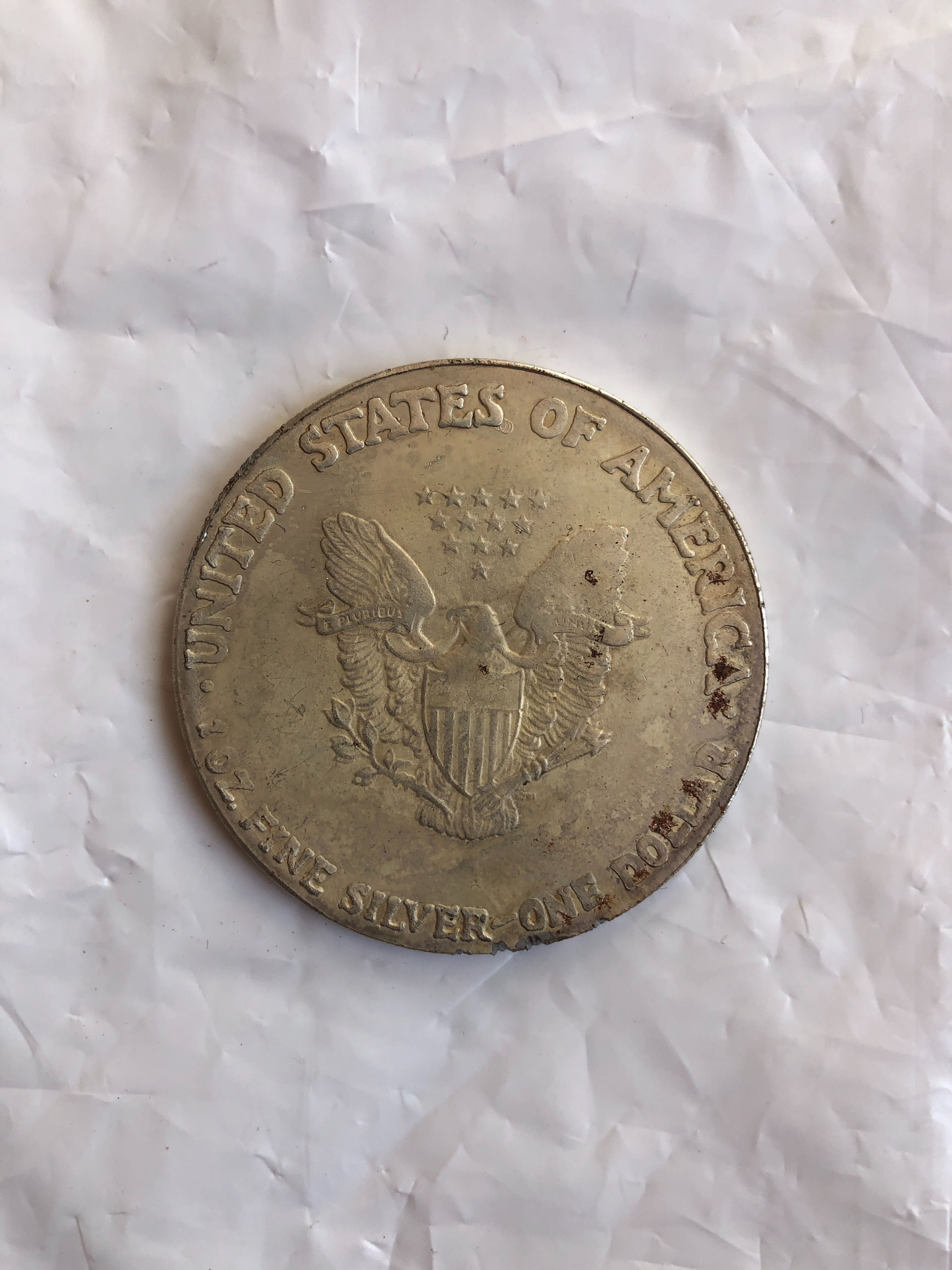 Монета Imp HuBoReg, American Liberty One dollar, E Pluribus unum