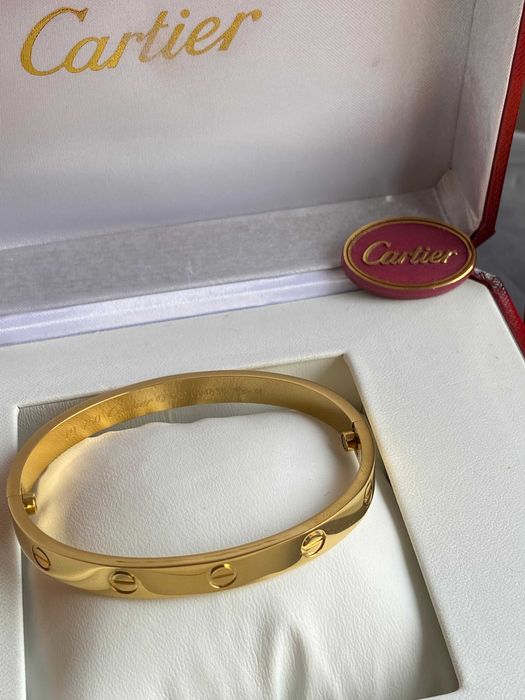 Brățară Cartier LOVE 19 aur 585