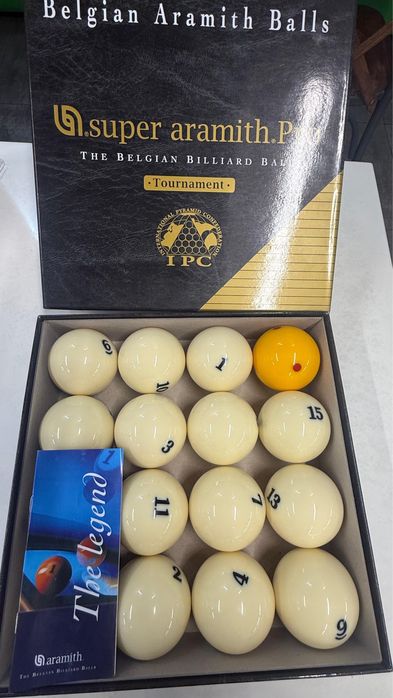 Бильярдные шары aramith pro 67mm