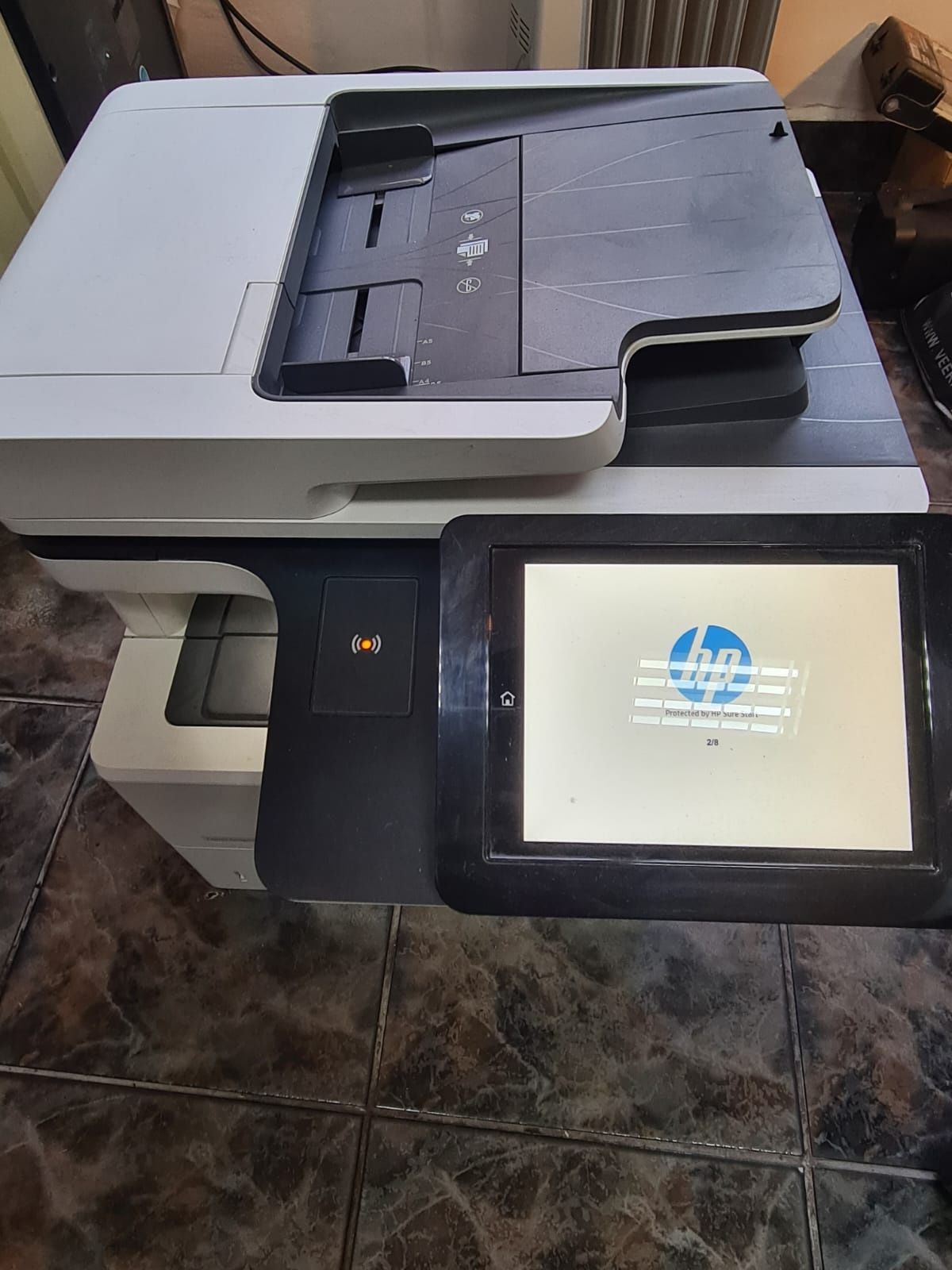 HP Laser Jet Managed Flow MFP E52645