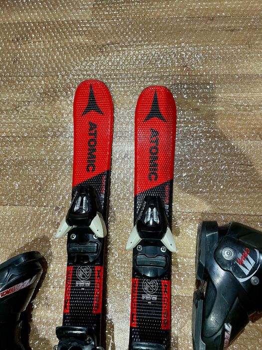 Schiuri copii 70 cm atomic cu clăpari set