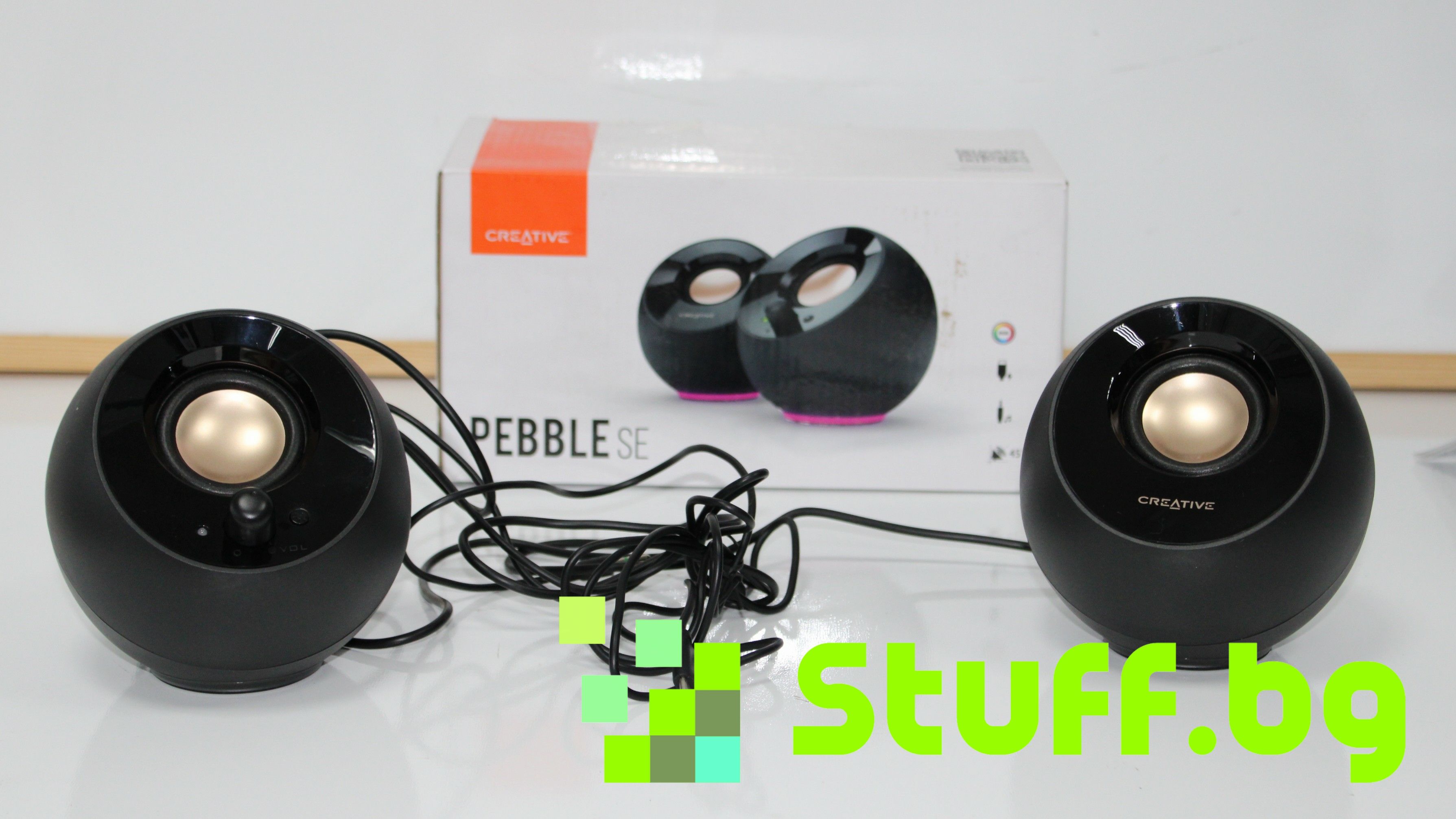 Озвучителна система Creative Pebble SE,RGB, USB-C