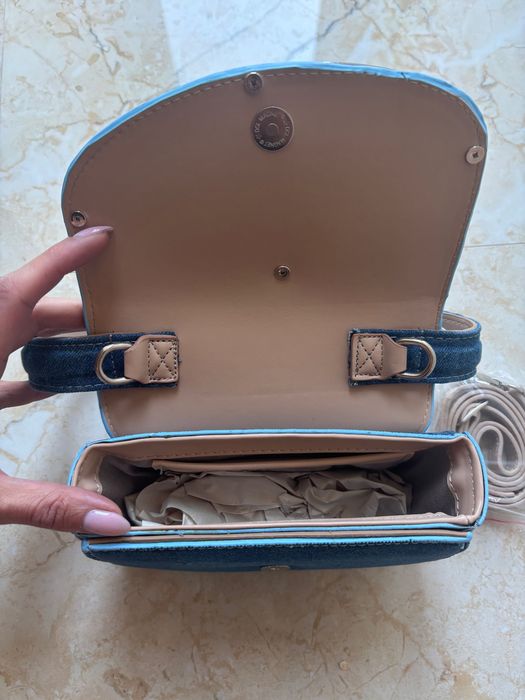 Diesel чанта, деним