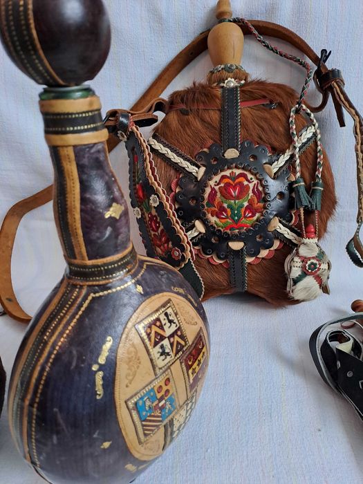 plosca piele par de cal 21 - 39 cm