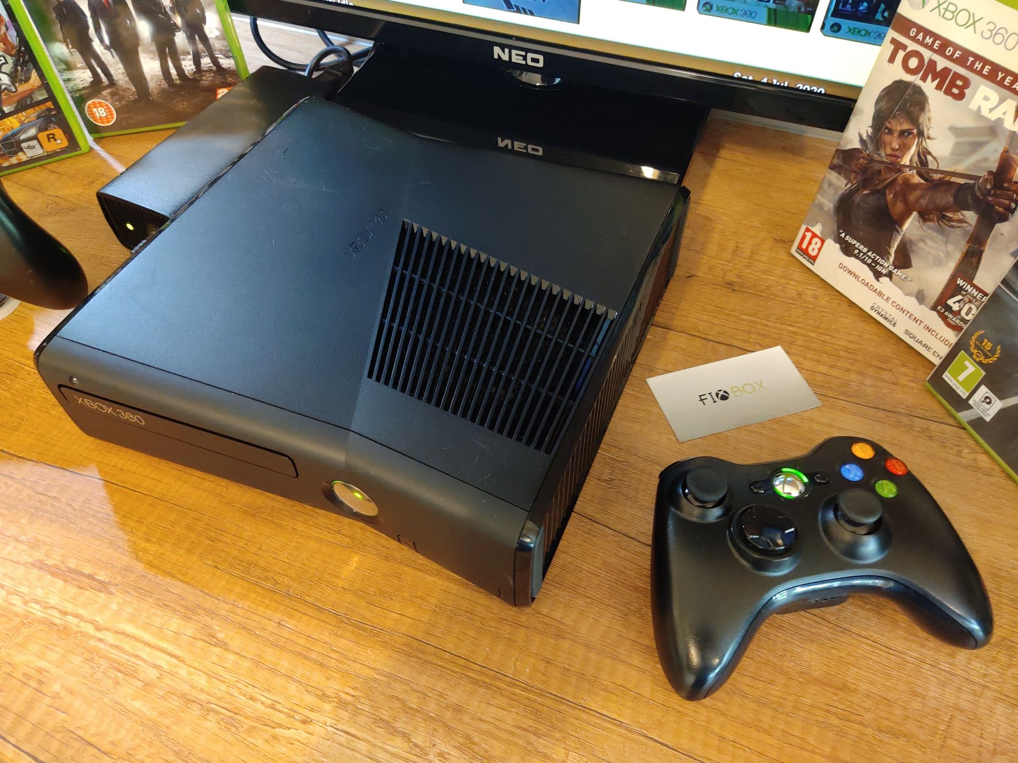 Хакнат Xbox 360 Slim 250gb с Fifa 23 Minecraft GTA5 kinect Гаранция