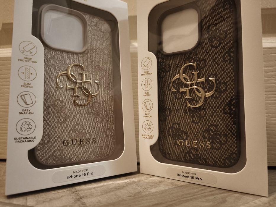 Оригинален калъф на Guess за iPhone 16 Pro