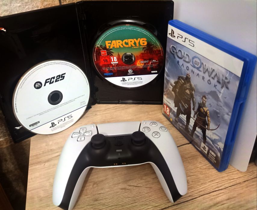 Ps5/PlayStation 5 Slim Disc Edition 1TB SSD cu peste 10 jocuri