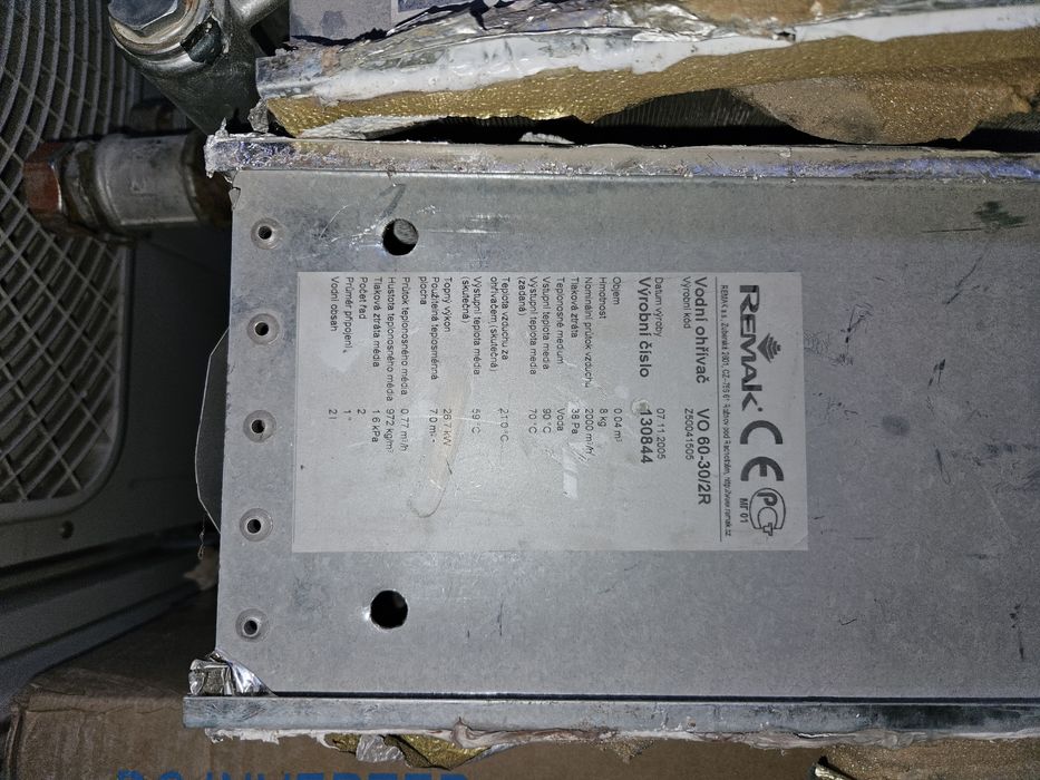 Baterie incalzire cu agent termic de 26 kw