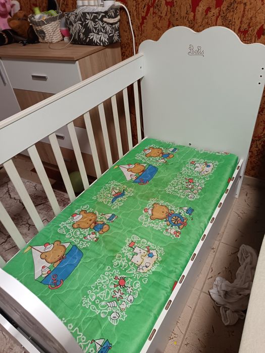 Детско креватче + матраче с р 120/60