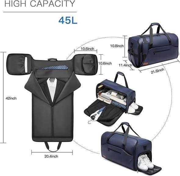 Geantă pentru costum Moulyan 55L