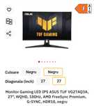Monitor Gaming LED IPS ASUS TUF 27 WQHD 180Hz