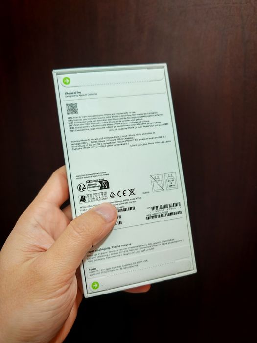 iPhone 17 Pro 512GB Orange Нов неразпечатан с гаранция / Бартер