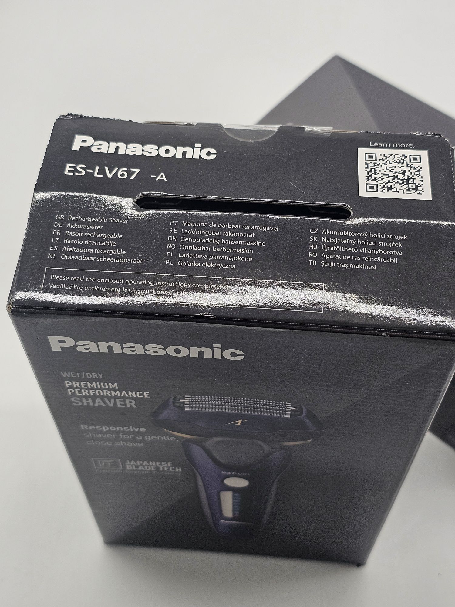 Aparat de ras Panasonic ES-LV67-A803, 5 lame, Cap flexibil, lama Inox,