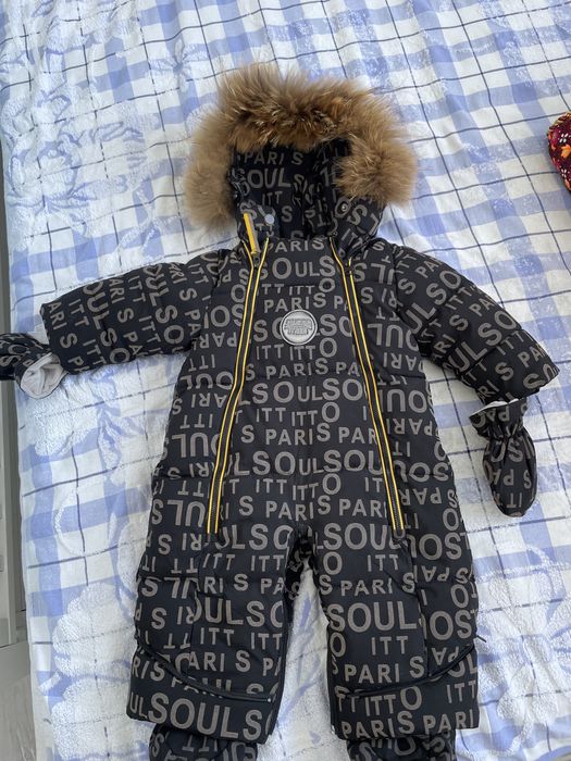 Продам зимний комбинезон 2 в 1