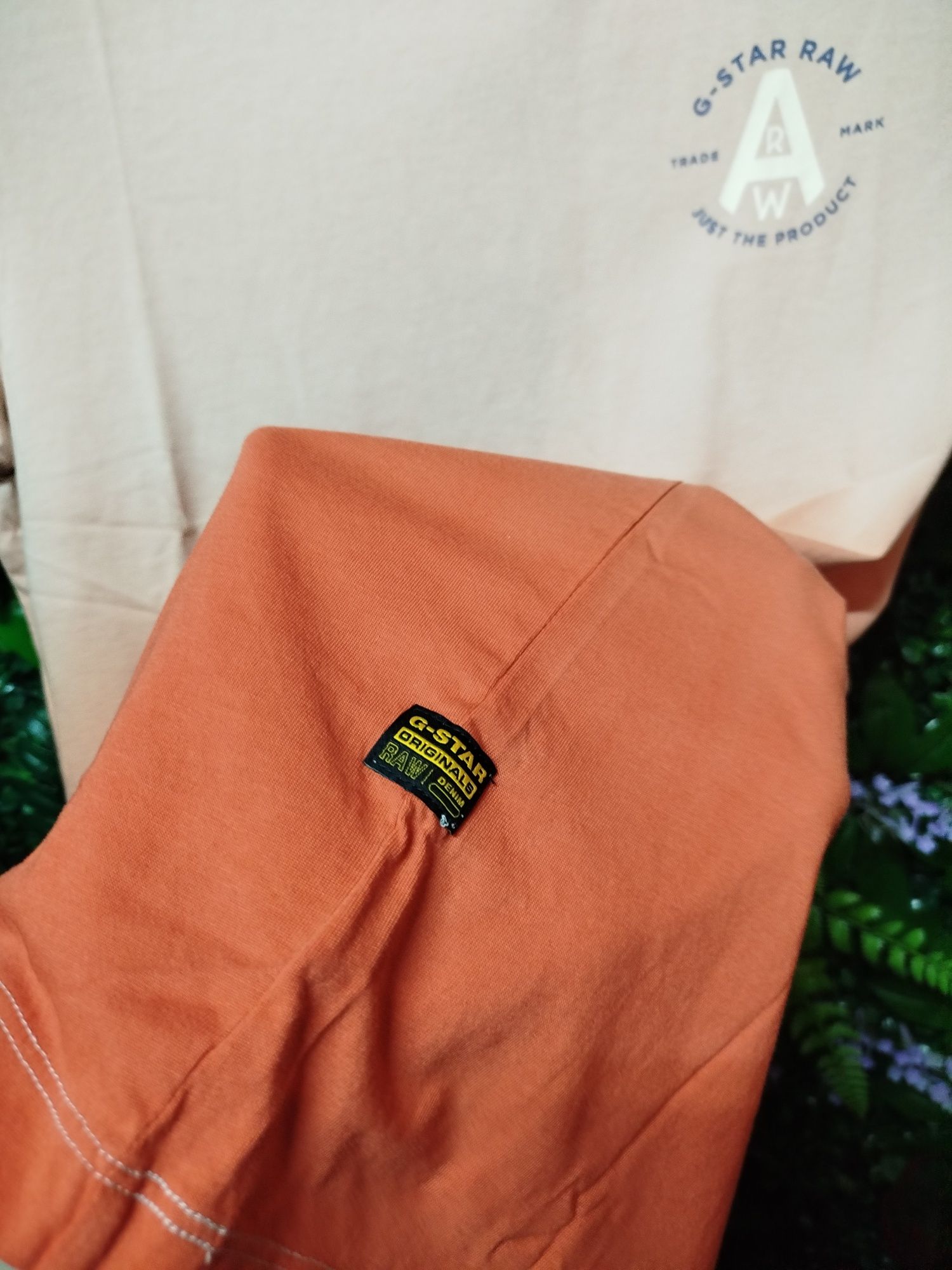 Оригинална тениска G-Star Raw Logo Dip S , M нова мъжка