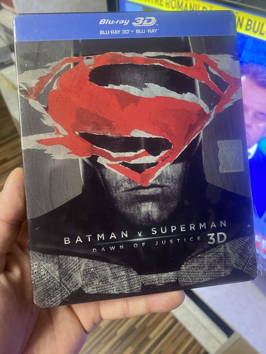 Blu-ray Batman vs Superman Dawn of Justice 3D+2D steelbook
