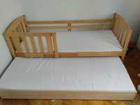 Детски легло с допълнително шкаф-легло
