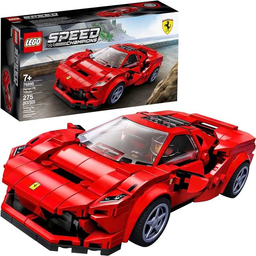 LEGO 76895 Speed Champions Ferrari F8 Tributo - NOU Original SIGILAT