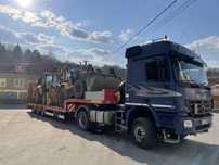 Tractari auto si transport utilaje cu trailer/platforma nonstop