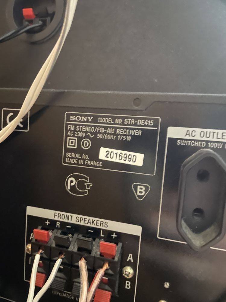 Sistem Sony Reciver STR - DE 415 5.1