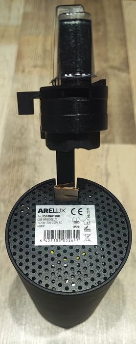 Proiector Arelux LED FS10NW SBK, Negru