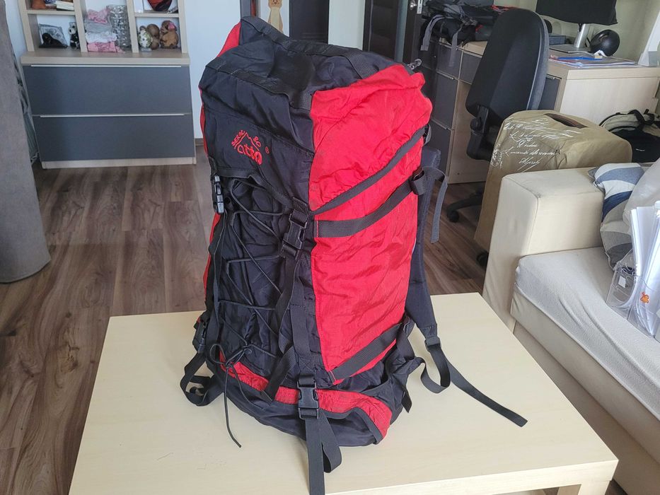 Rucsacuri de 80 și 30 litri, geantă de voiaj-troler