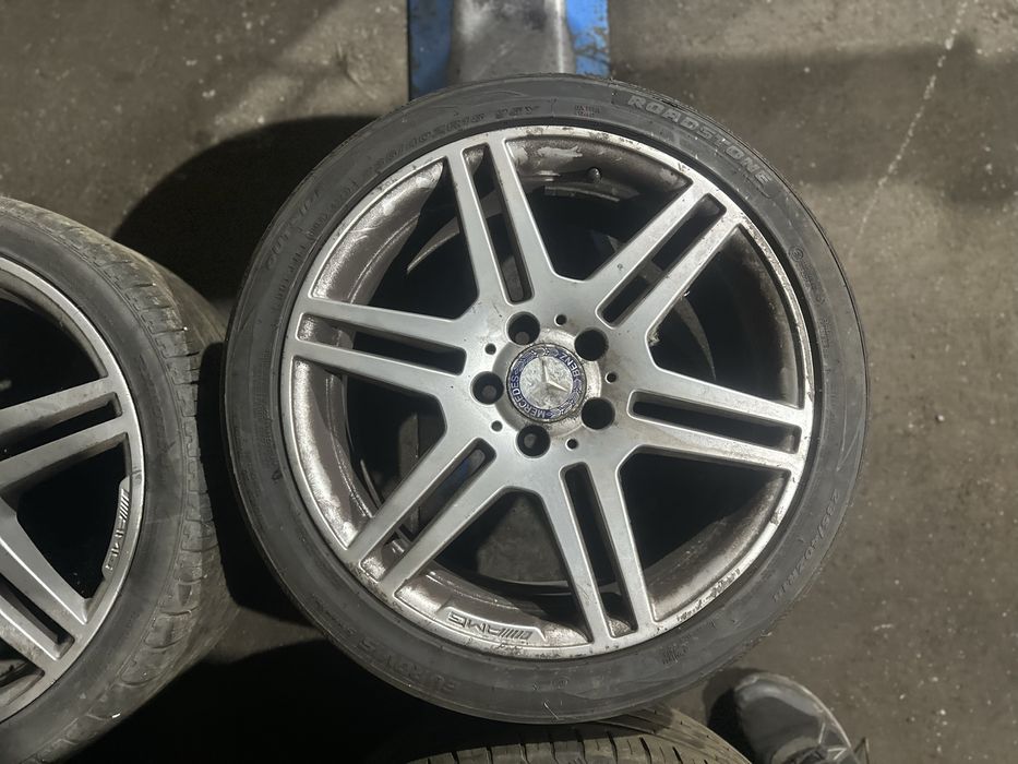 SET ROTI R18 AMG ORIGINALE jante +anvelope Mercedes w204 w212 W218 ETC