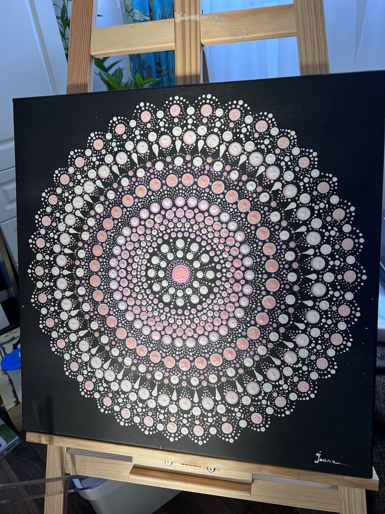 Tablouri pictura mandala50x50 cm, chakre 30x90