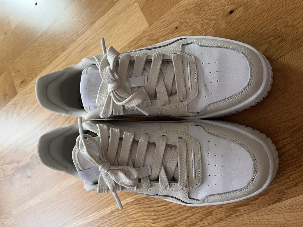 Кецове puma 37,5 бяло бежаво