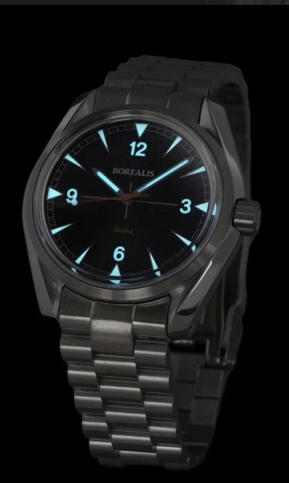 Ceas Dress/Diver Borealis Sinatra Black. Miyota 90S5 Premium 200m W.R.