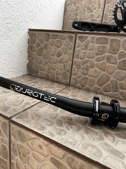 Ghidon BURGTEC Ride Wide Enduro, 31.8mm, 15mm rise, Aluminiu, 760mm