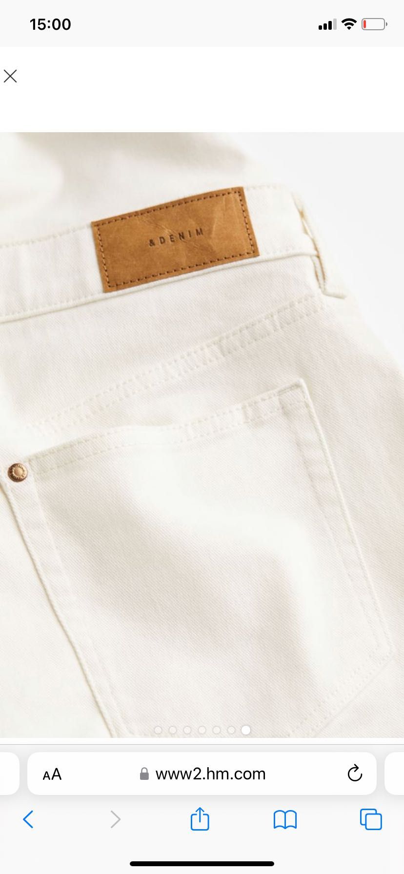 Blugi, jeans gravida H&M / drept