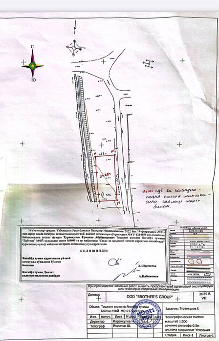 Uchastka sotiladi 4 sotix