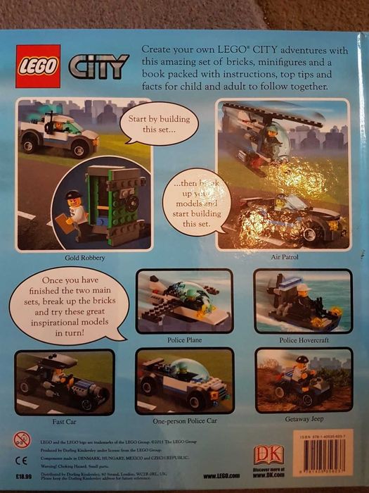 Конструктори книги LEGO Atlantis и City - Лего под формата на книга