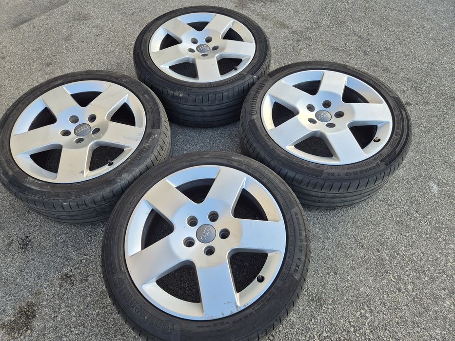 5х112/17 с гуми Ауди Шкода 5x112/17 VW Ауди Сеат Skoda