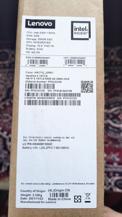 Laptop Lenovo aproape nou