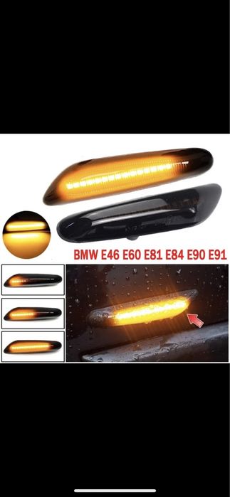 Set Led Semnal semnalizare Dinamica Bmw Led Aripi Stanga drepta