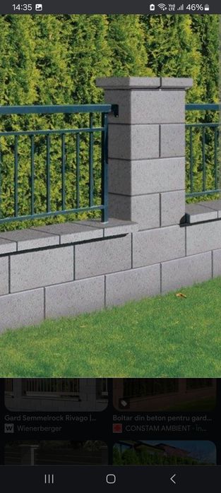 Montez pavaj borduri piatra cubica