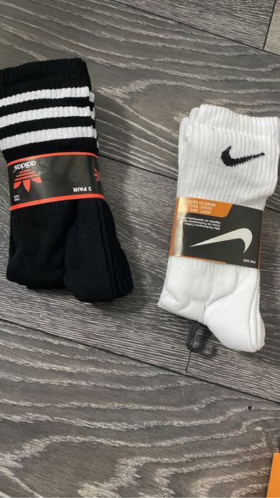 Sosete adidas si nike 6 perechi 60 lei