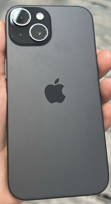 Новый черный iphone 15 128 гб