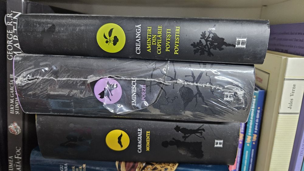 Set carti Creanga, Caragiale, Eminescu