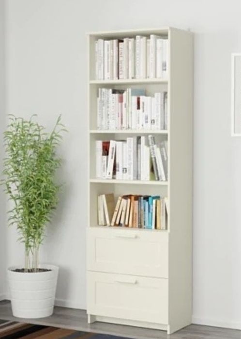Стеллаж IKEA Бримнэс, 60x35x190 см, белый