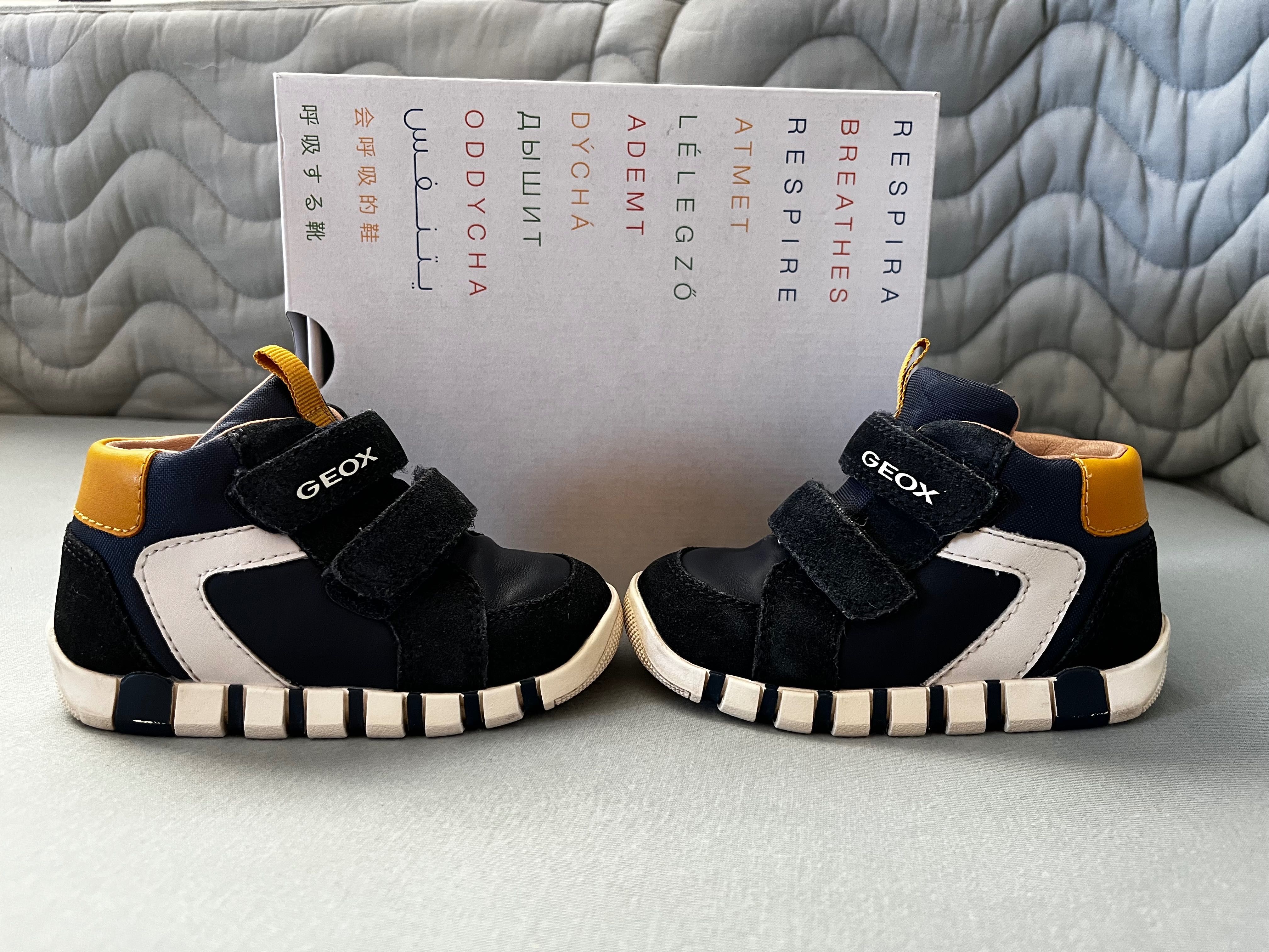 Детски обувки Geox Iupidoo navy / ochre, р-р 23