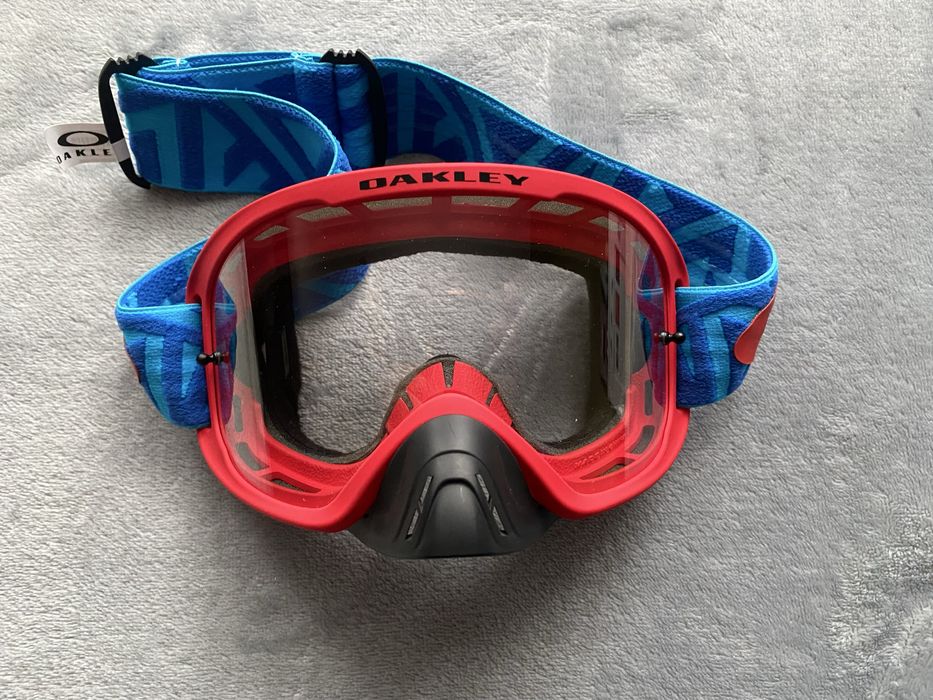 Ochelari noi Cross-enduro Oakley O Frame 2.0 Pro angle red-clear lens