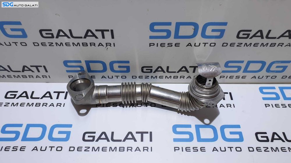 Teava Conducta Racitor Gaze EGR Citroen C3 2 1.6 HDI 2009 - 2016 Cod 9803250080