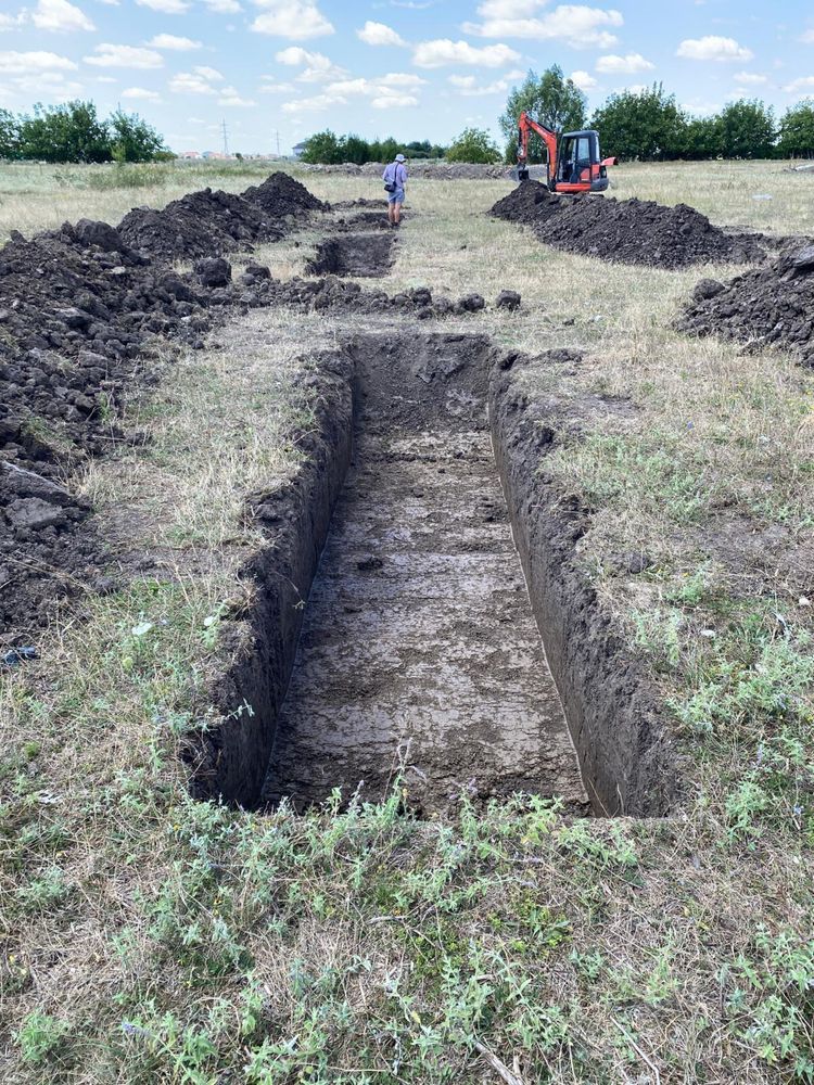 Săpături fundatii, nivelari