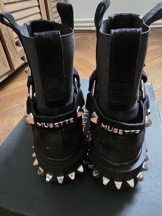 Ghete Musette din piele