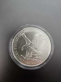 1 унция сребърна  монета  Америкаснки орел тип 2 от 2021 година