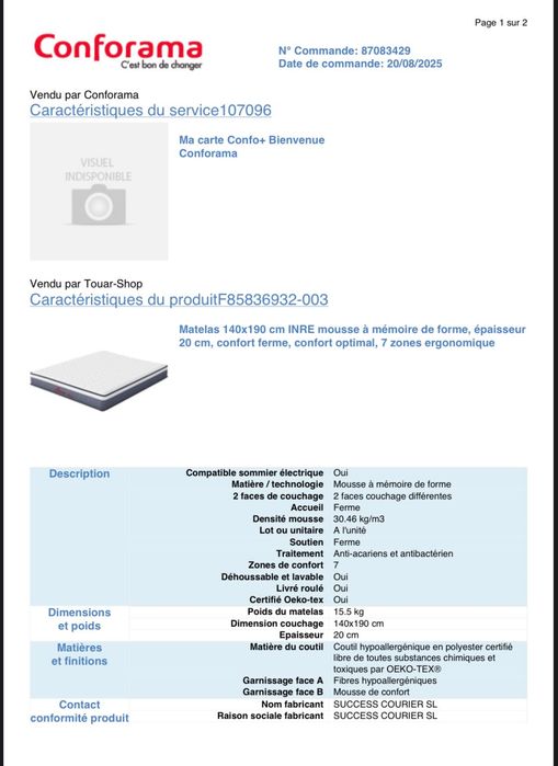 Ортопедичен матрак