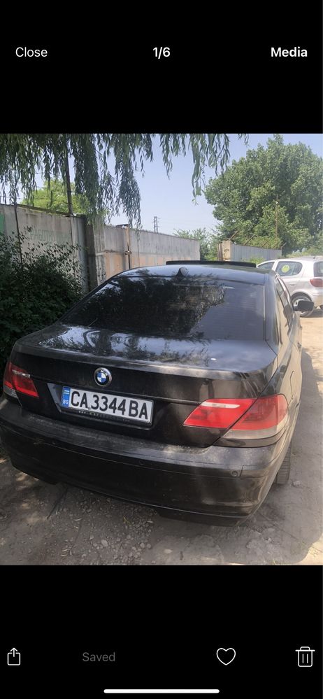 BMW 745d na chasti бмв 745д на части е65